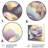 Purple Hue Single Flower I - Metal Wall Décor-1694378341