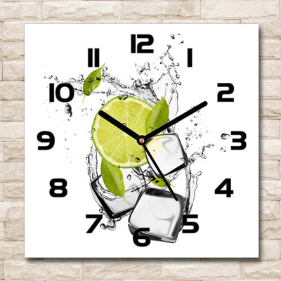 Heberth Glass Wall Clock