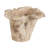 Uttermost Teak Flow White Wash Outdoor Bowl