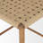 The Brinley Counter Stool Is Crafted From Durable Natural Paper Rope, Featuring A Double-Weave Seat And Backrest On A Sturdy Brown Wooden Frame.