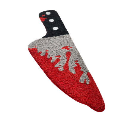 Scream Rug Non Slip Washable Soft Horror Movie for Kitchen Bathroom Bedroom Door