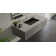 Polymarble Rectangular Undermount Bathroom Sink