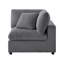Canapé modulaire 6 pièces Chelsea - gris anthracite