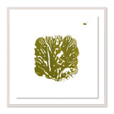 Green Golden Imprint 7 Print by Anne Mersmann