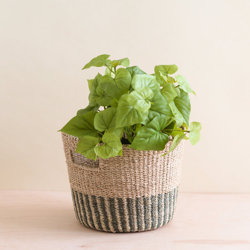 Grey Tapered Basket