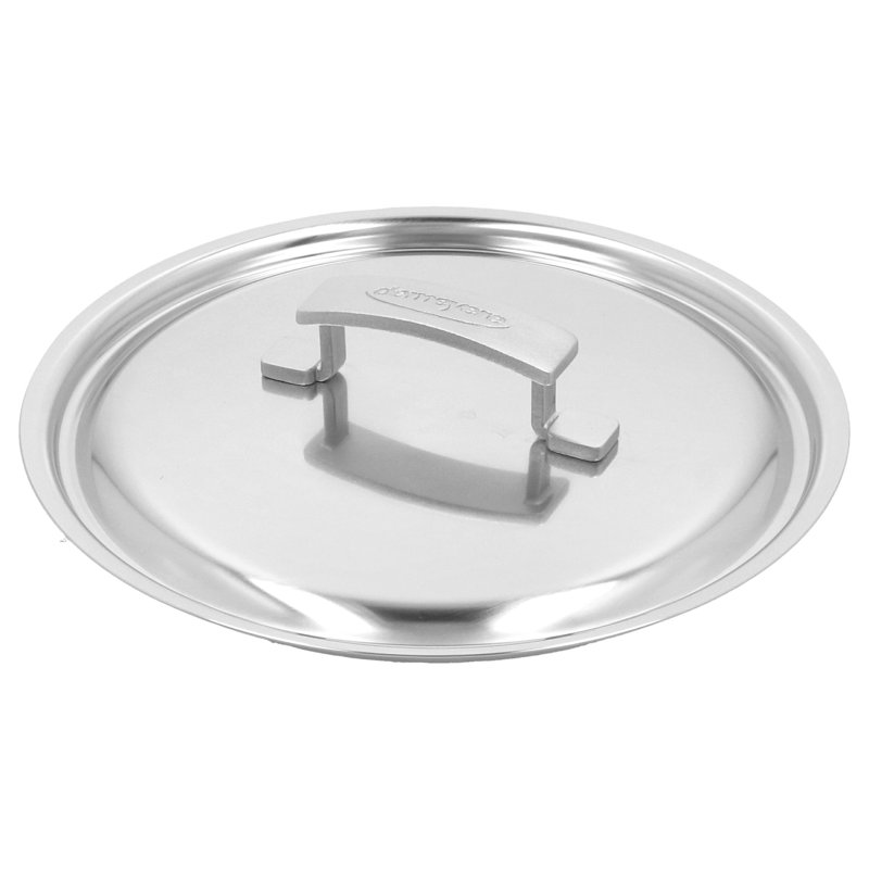 Demeyere Industry Stainless Steel Saute Pan with Lid, 3 qt.