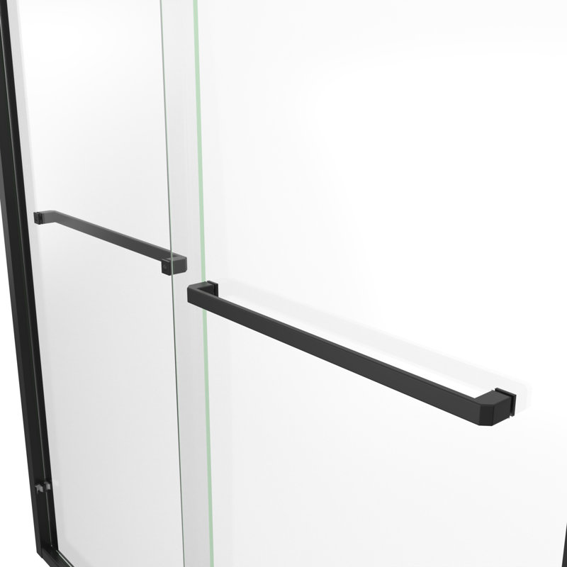 DreamLine Encore, Noir mat, Transparent