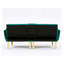 Canapé-lit futon Allen de 82 po en velours capitonné-581820360-581820367