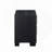 Silver And Black 2-Drawer Nightstand