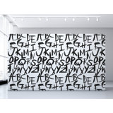 Letters Peel & Stick Wallpaper Roll by Jamie Graney