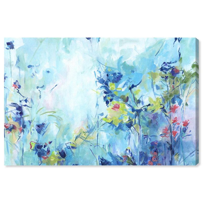 Art mural sur toile Botanical Journey, H 16 po x l 24 po, Toile tendue