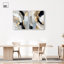 «Golden Archway Duo», ensemble de reproductions d'art encadrées sur toile dorées par Art Remedy, cadre argenté, 30 x 36-642501708-642501718