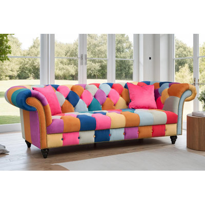 3-Sitzer Sofa Camaury aus Samt