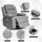 Power Lift Chair for Elderly,Electric Recliner Chair with Heating and Vibrating Massage,Living Room Chair with Adjustable Back,Thickened armrest,USB Ports,2 Cup Holders-1558445955