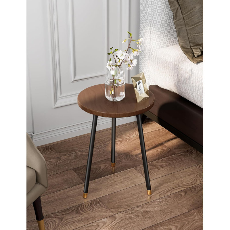 Corner 16 Inch Plant Stand, Mid Century Modern Decor  Small Table Plant Stand For Indoor Plants(2 Packs)