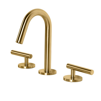 Cigno Deck Mount Widespread Faucet