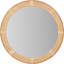 Bamboo / Rattan Round Mirror