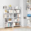 Bibliothèque blanche moderne à 5 niveaux