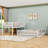 Wood Bunk Bed With Ladder And Slats-114271815-114271814