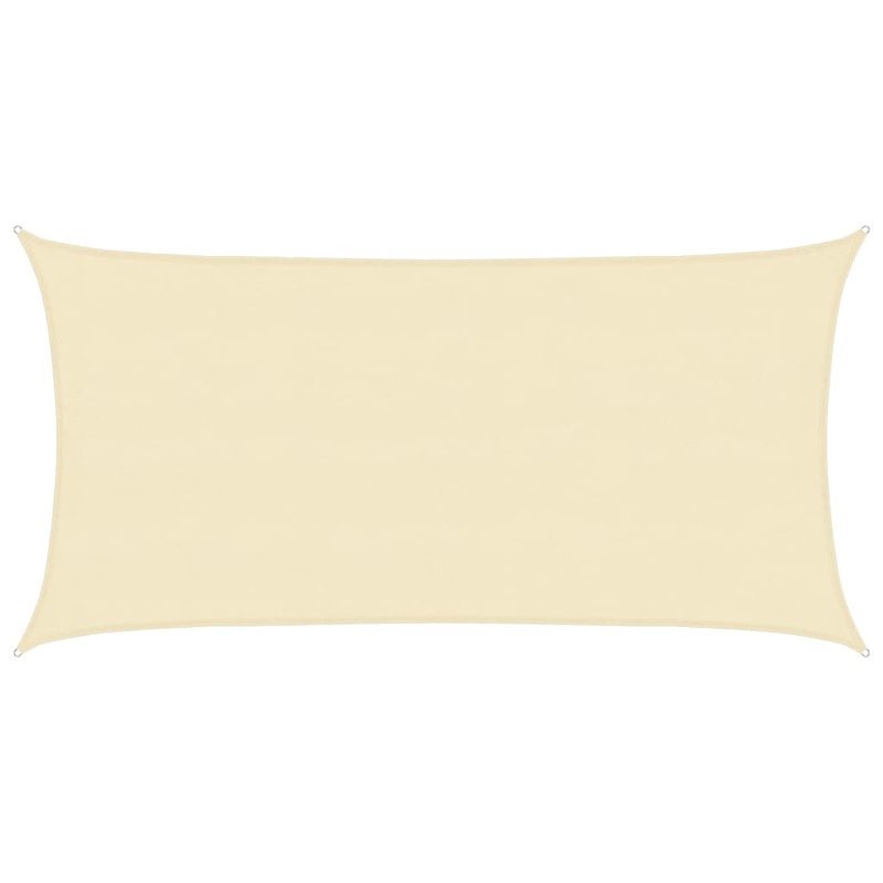 Attalus Rectangular Shade Sail, 4m x 7m, Cream
