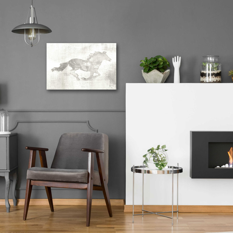 «Mustang Study Neutral» par Studio Mousseau, H 16 po x l 24 po x P 0,2 po