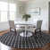Premium Machine Washable Uran AMF140 Black Rug