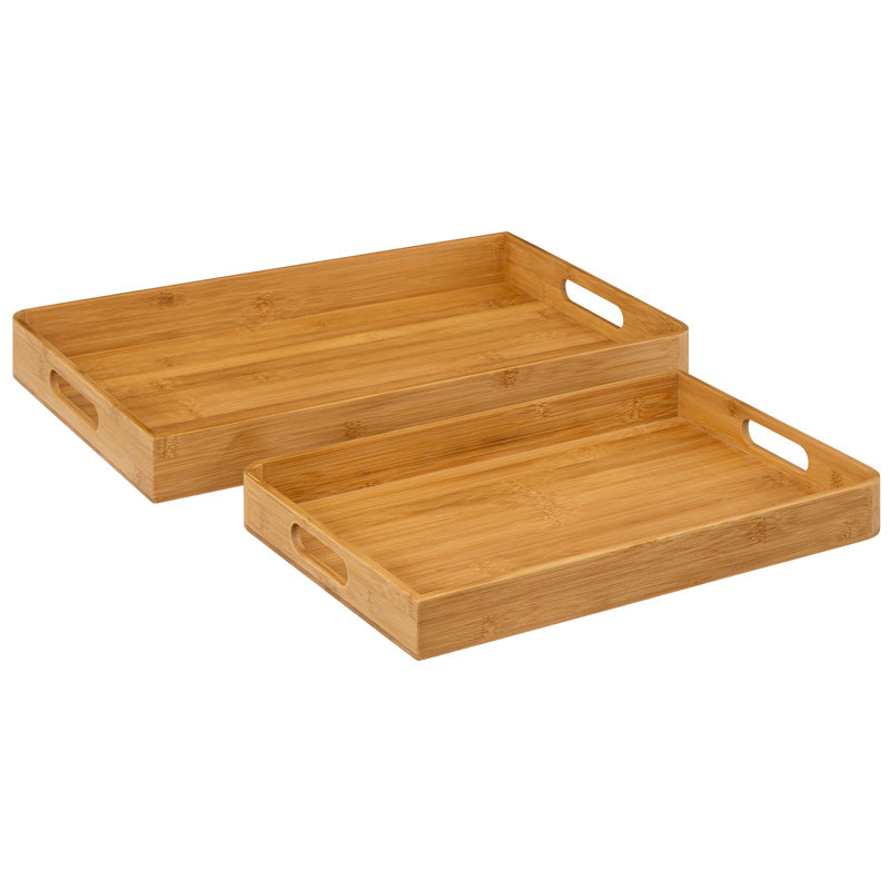 Wembley Bamboo Tray - Set of 2