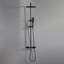 Thermostatic Complete Shower System Matte Black Exposed Shower System