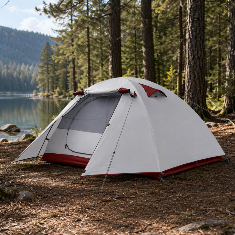 Tent, Wine Red