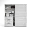 Blossie Manufactured Wood Wardrobe