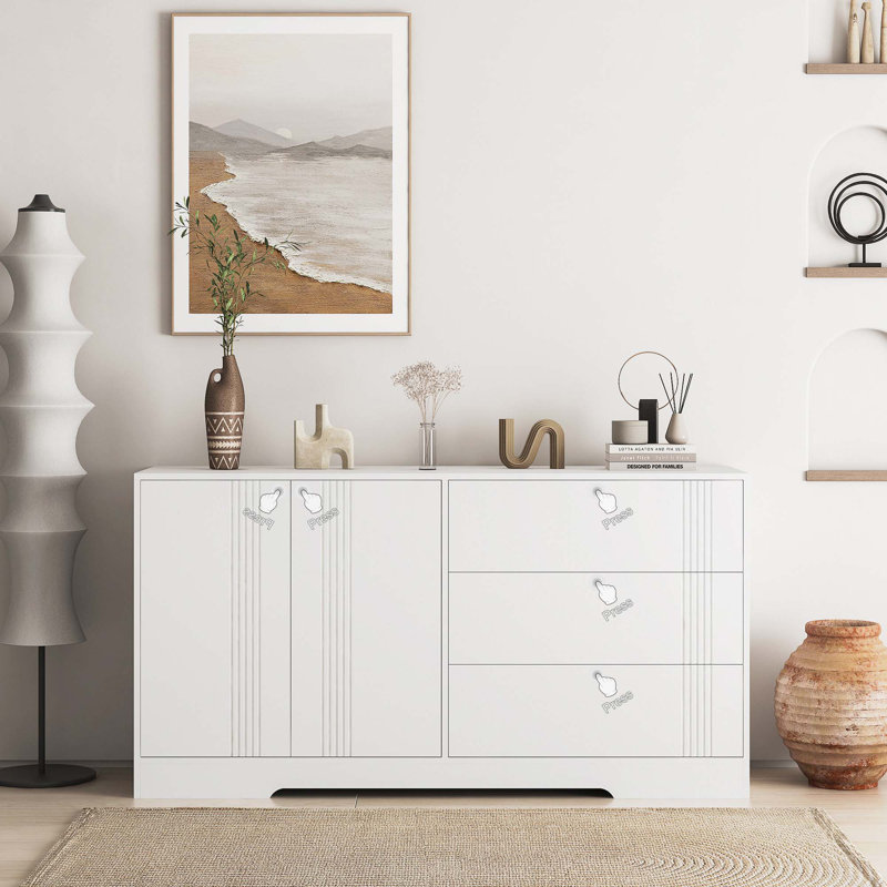 Accent Cabinet, White