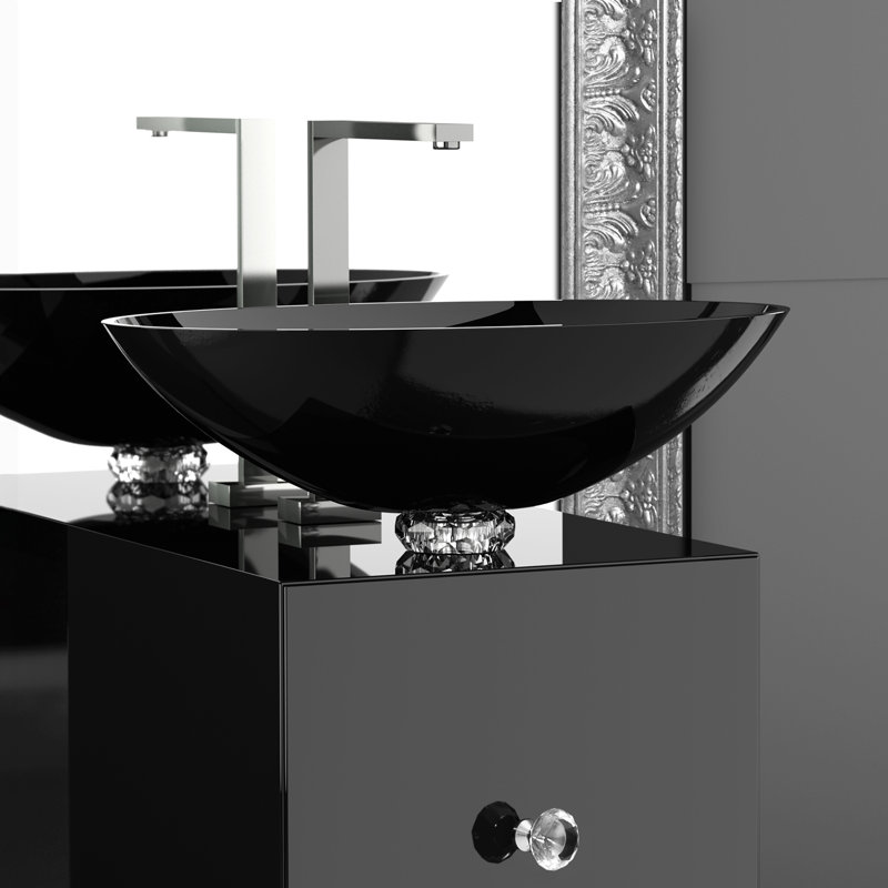 13.6'' L Bathroom Sink