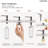 500 mL Refillable Manual Soap Dispenser with 360-Degree Swivel Spout-135753613
