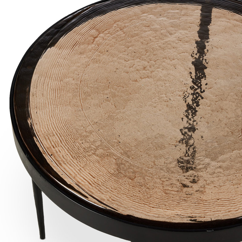 Yoko Coffee Table, Clear, 16.25" H x 20.5" L x 20.5" W