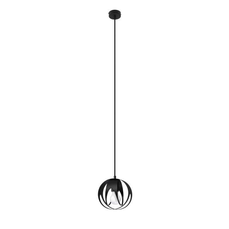 Bernia 1 - Light Stainless Steel Pendant, Black