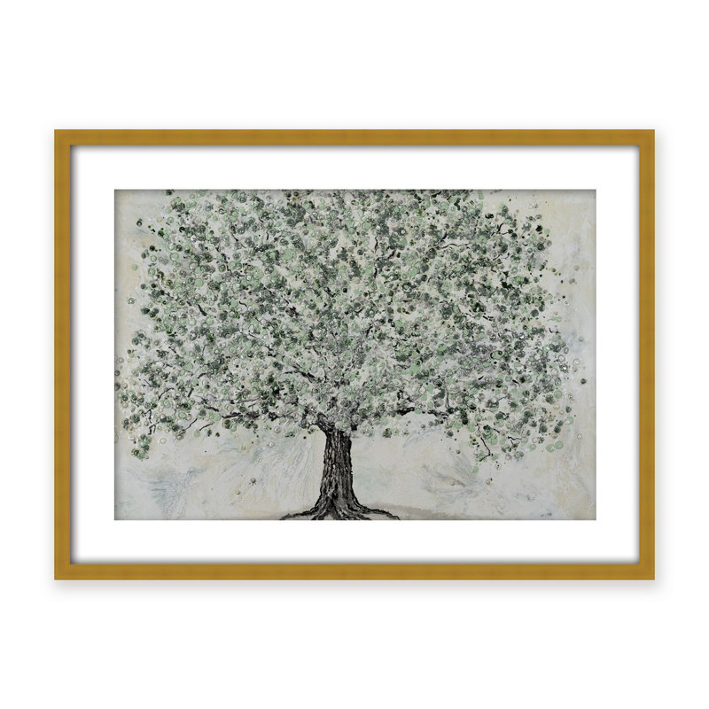 Nature Inspired "Radiant Renewal" Canvas Wall Art By , 30" H x 40" W, Framed Print, Black