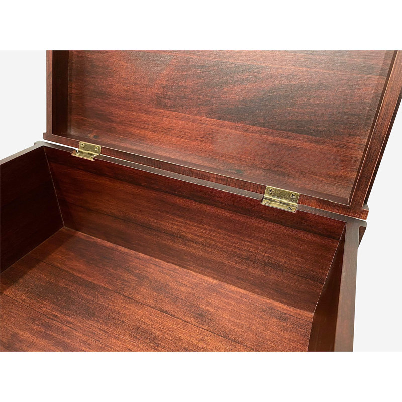 Loon Peak® Oak Decorative Bin