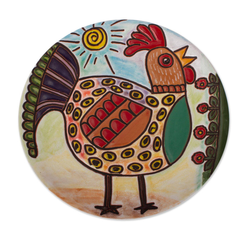 Handmade Boho Abstract Wall Decor on Metal