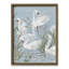 «Swans and Cattails», reproduction encadrée-1299779824