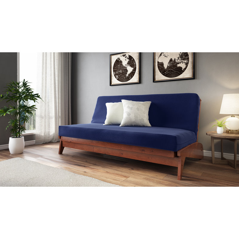 Base de futon 82 po Ebaristo, Cerisier chaud, Grand
