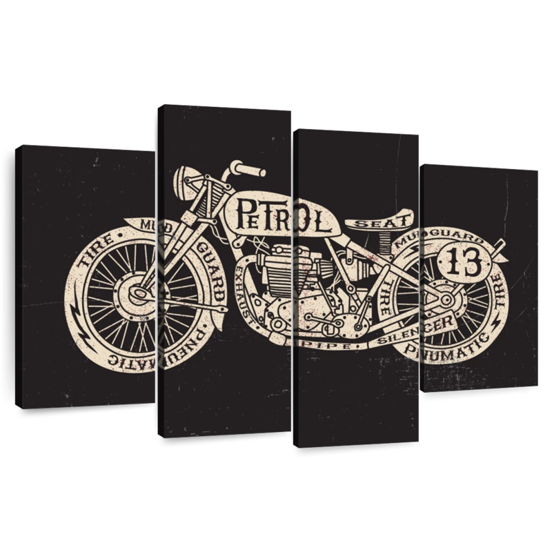 Mehar, typographie de motos rétro