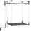 Système de levage robuste pour rangement au plafond de garage - Capacité de 181 kg (400 lb) pour kayaks, vélos et pneus - Compatible avec perceuse électrique et manivelle réglable, support de suspension de 1,2 x 1,2 m (4 x 4 pi)