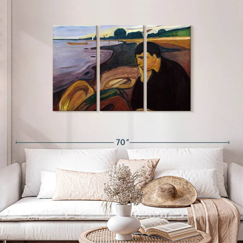Melancholy 1894-96, 28" H x 45" W