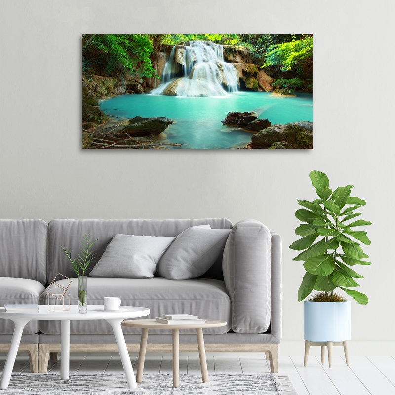 Cascade - No Frame Print on Canvas