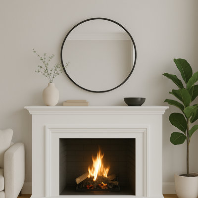 Aluminium Circle Mirror