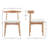 Rectangular Rustic Solid Pine Dining Set With Upholstered Chairs, Farmhouse Kitchen Table Set-1988945535