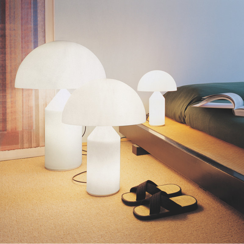 Atollo Table Lamp, 19.7" H x 15" W x 15" D