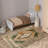 Chic Indoor Rug with Pile Soft Type Featuring a Stylish Abstract Watercolor Print for a Contemporary Touch in Home Decor-1438982258