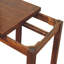 Chestnut Butterfly Dining Table