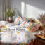 Ensemble de housse de couette pour enfants, abstrait 5 pièces - Ensemble de housse de couette et de coussins Linear-124207611